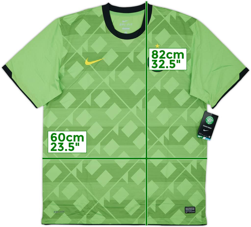 2010-11 Celtic Away Shirt (XL)