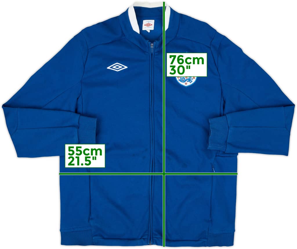2010-11 England Umbro Track Jacket - 5/10 - (L)