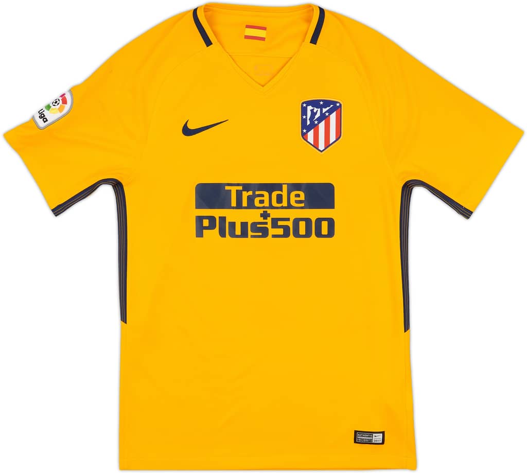 2017-18 Atletico Madrid Away Shirt - 8/10 - (S)