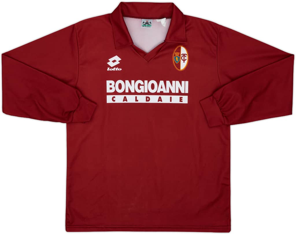 1994-95 Torino Home L/S Shirt - 8/10 - (XL.Boys)