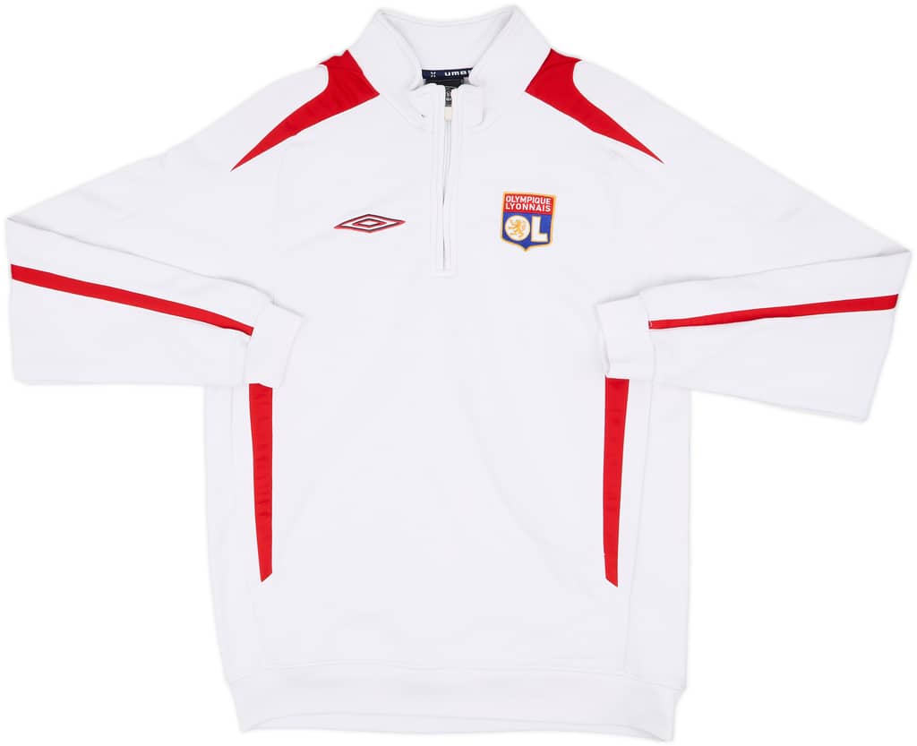 2007-08 Lyon Umbro 1/4 Zip Drill Top - 7/10 - (M)