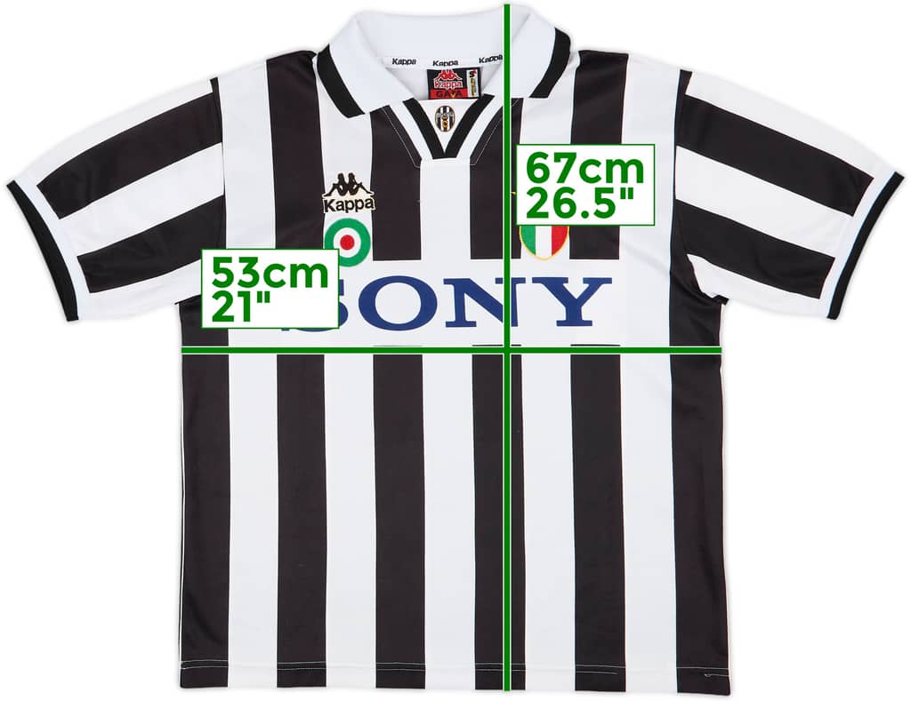 1995-97 Juventus Home Shirt - 9/10 - (S)