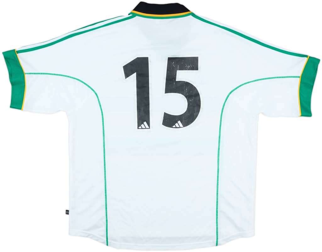1999-02 South Africa Match Issue Home Shirt #15
