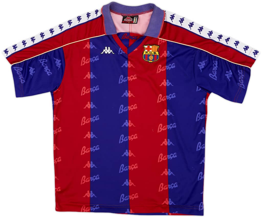 1992-95 Barcelona Home Shirt - 8/10 - (M)
