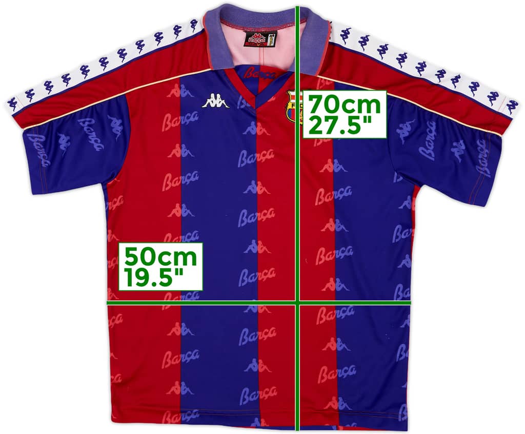 1992-95 Barcelona Home Shirt - 8/10 - (M)