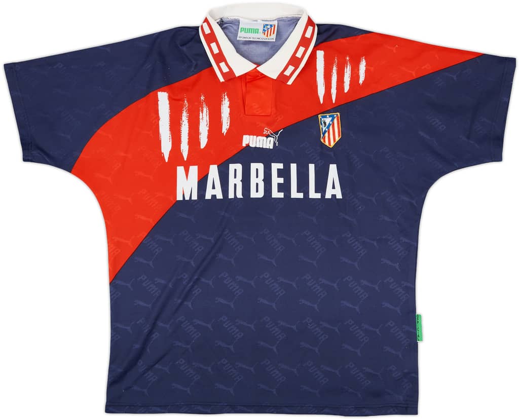 1994-95 Atletico Madrid Away Shirt - 7/10 - (S)