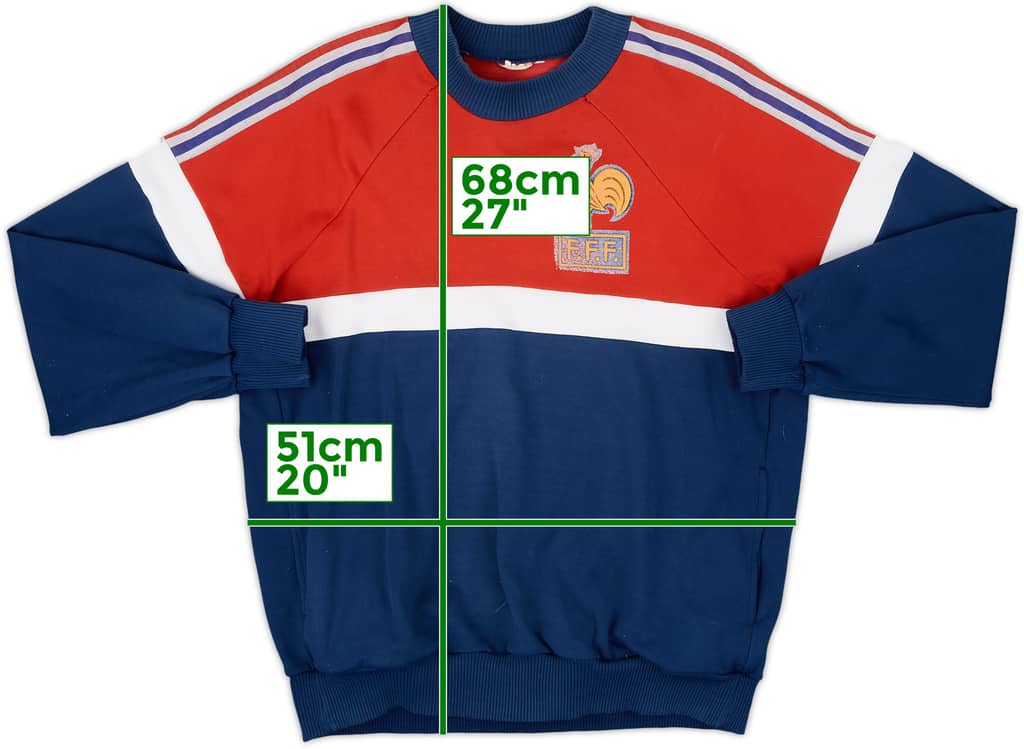 1982 France adidas Sweat Top - 5/10 - (M)