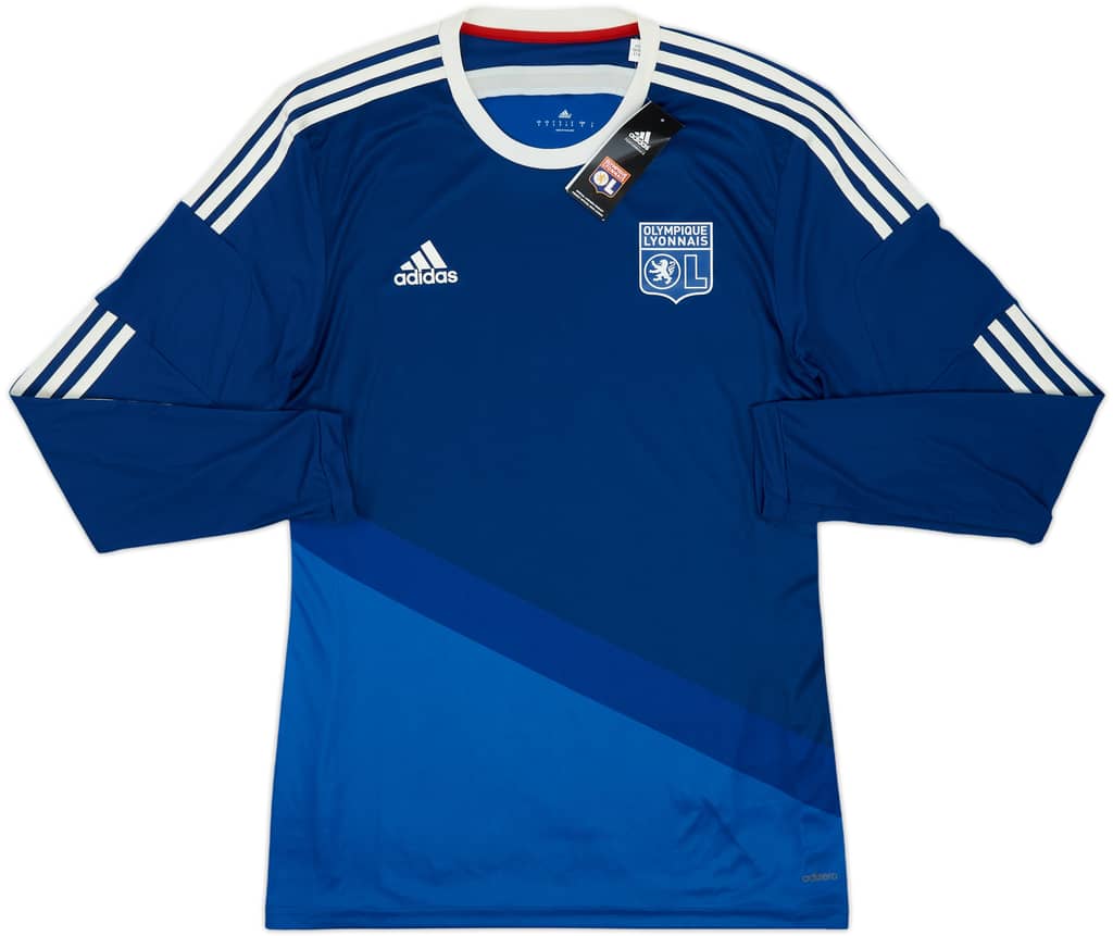 2014-15 Olympique Lyonnais Player Issue Away L/S Shirt (L)