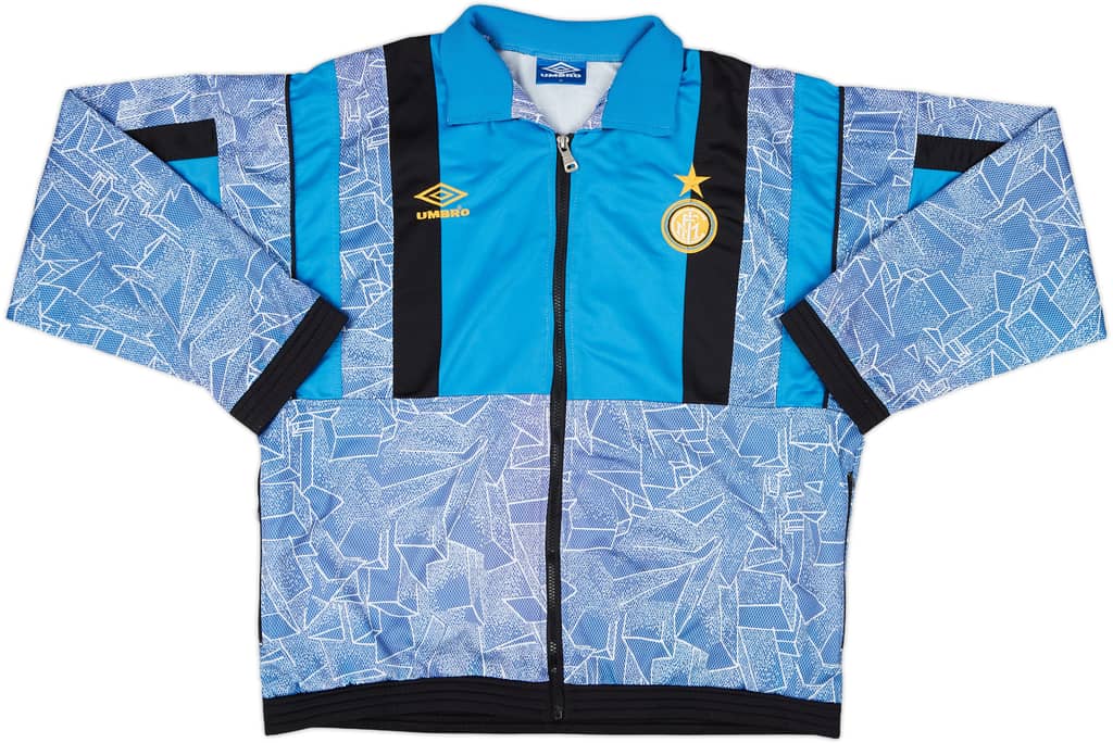 1997-98 Inter Milan Umbro Track Jacket - 8/10 - (M)