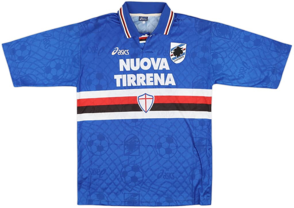 1995-96 Sampdoria Home Shirt - 7/10 - (XL)