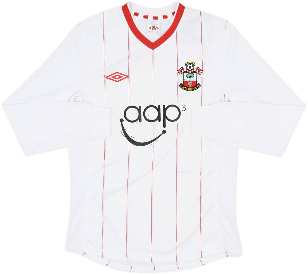 2012-13 Southampton Away L/S Shirt (S)