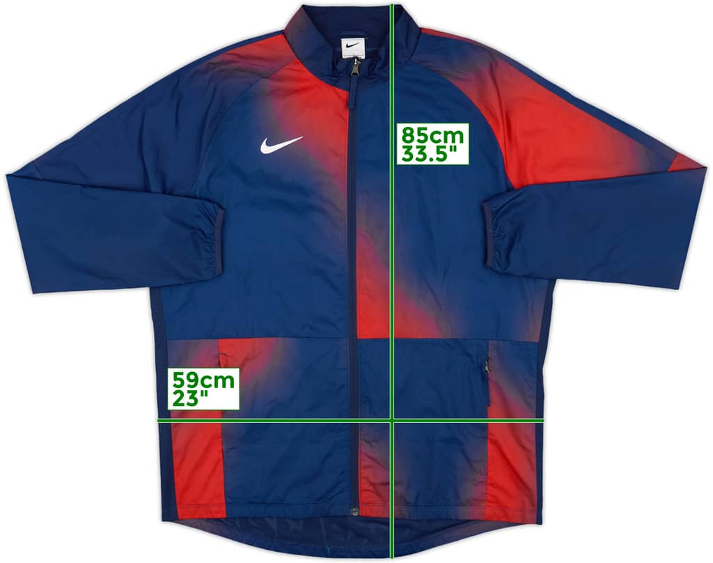 2023-24 Paris Saint-Germain Nike Rain Jacket - 9/10 - (L)