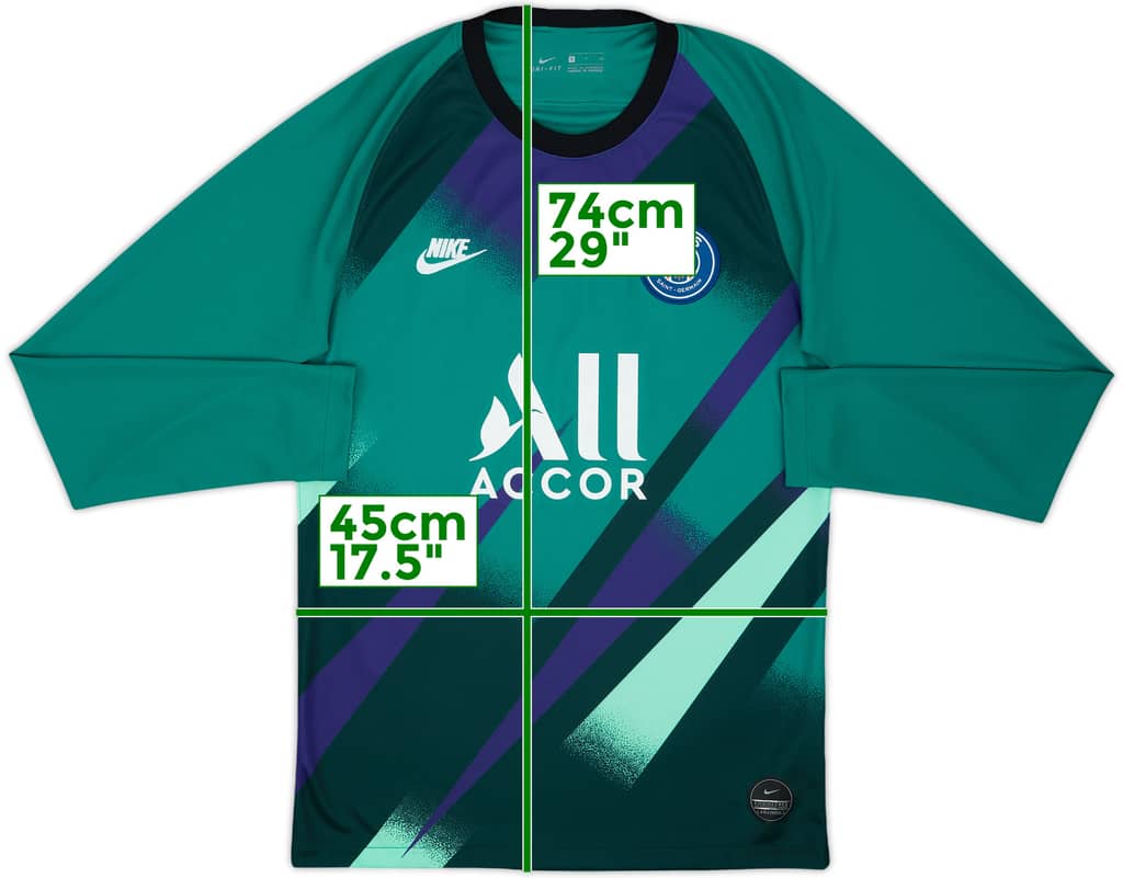 2019-20 Paris Saint-Germain GK Shirt - 9/10 - (S)