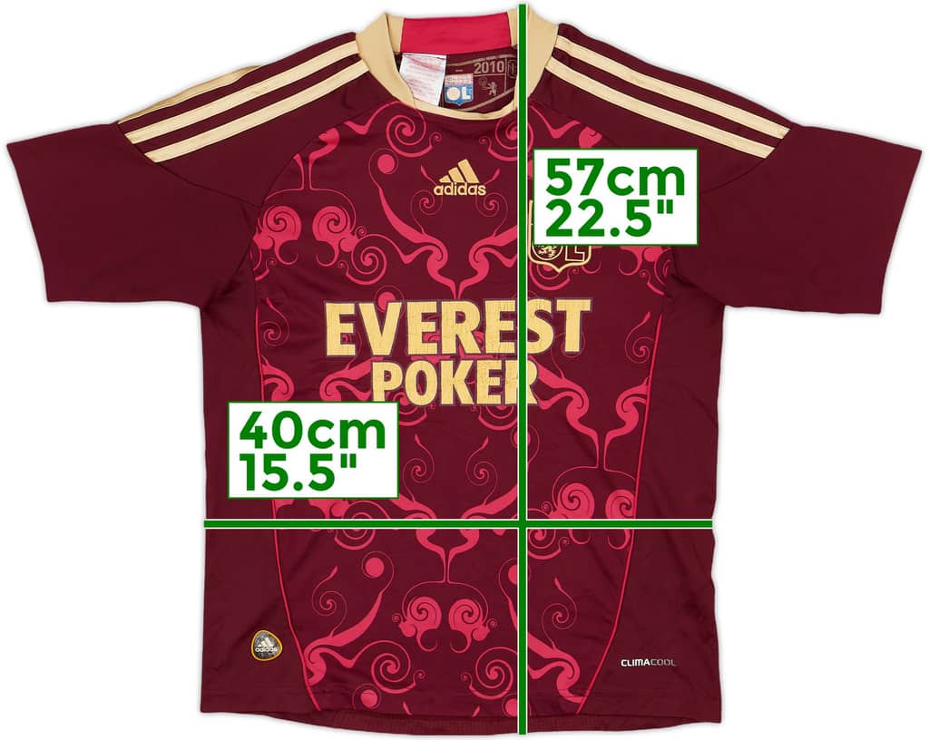 2010-11 Lyon Away Shirt - 5/10 - (S.Boys)