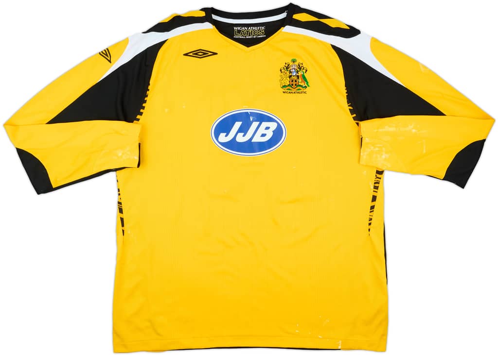 2007-08 Wigan Match Issue GK Shirt #23