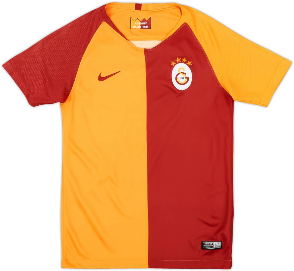 2018-19 Galatasaray Home Shirt - 8/10 - (M.Boys)