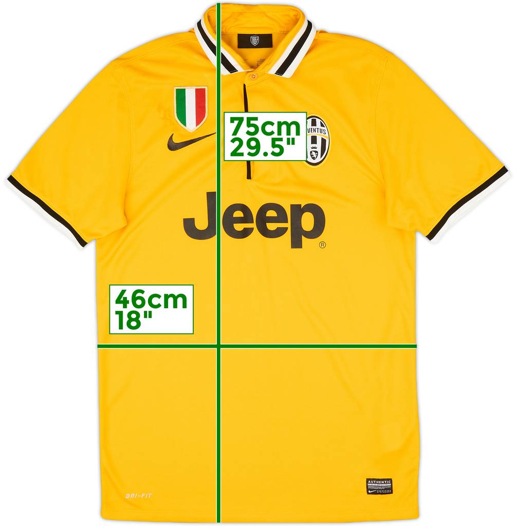 2013-14 Juventus Away Shirt - 5/10 - (S)