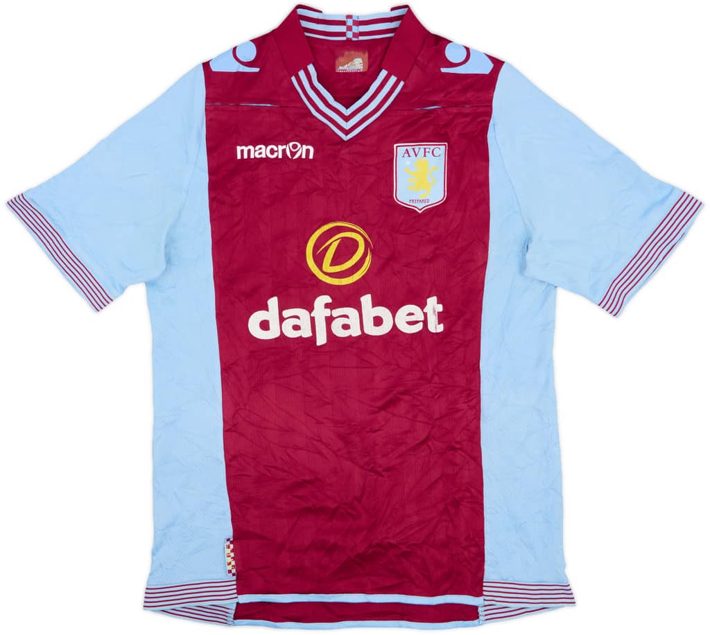 2013-14 Aston Villa Home Shirt - 5/10 - (L)
