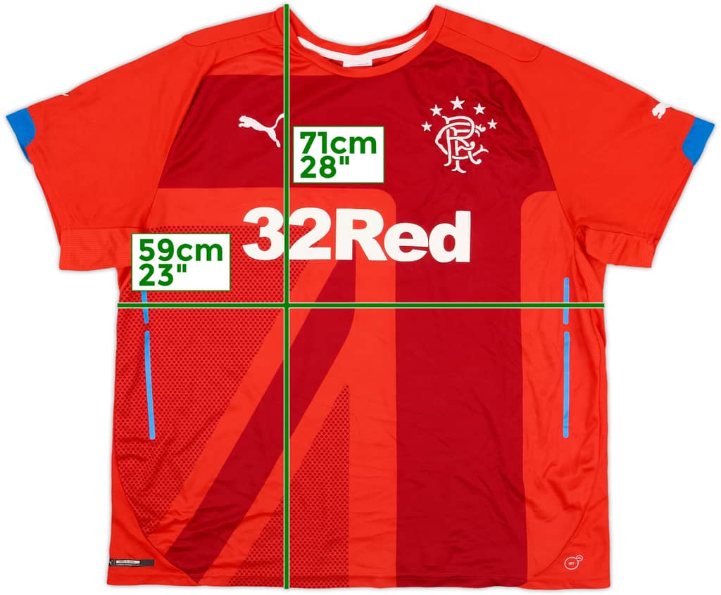2014-15 Rangers Third Shirt - 8/10 - (XL)