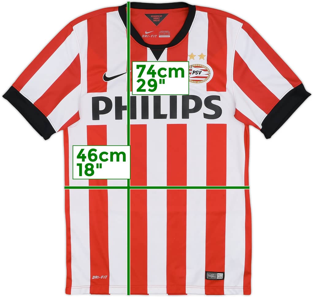 2014-15 PSV Home Shirt - 6/10 - (S)