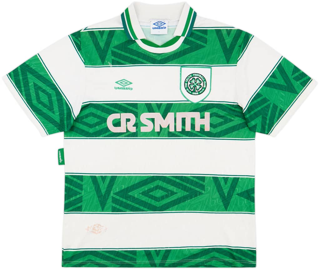1993-95 Celtic Home Shirt - 5/10 - (L)