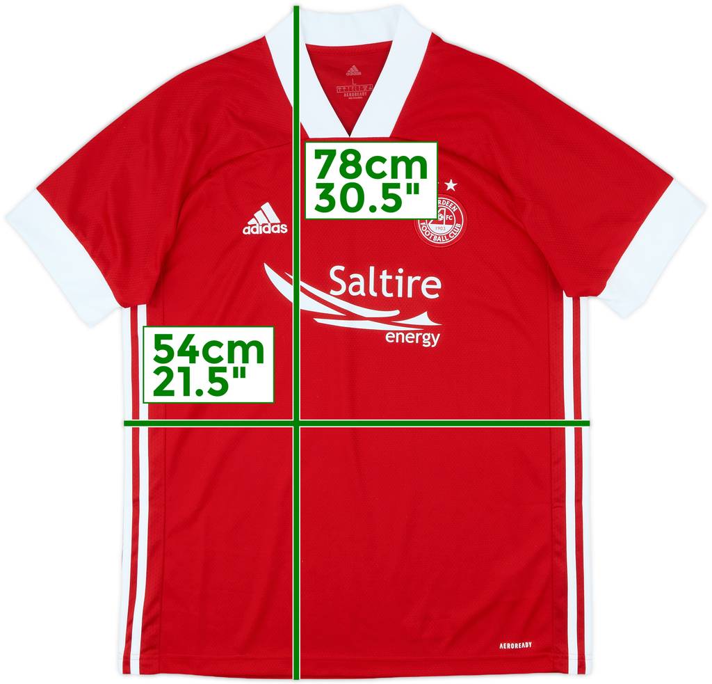 2020-21 Aberdeen Home Shirt - 9/10 - (L)