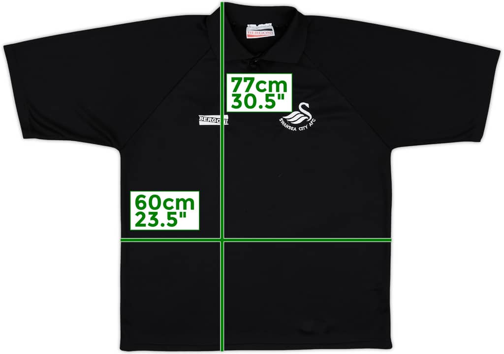 2003-04 Swansea Bergoni Polo Shirt - 9/10 - (XL)