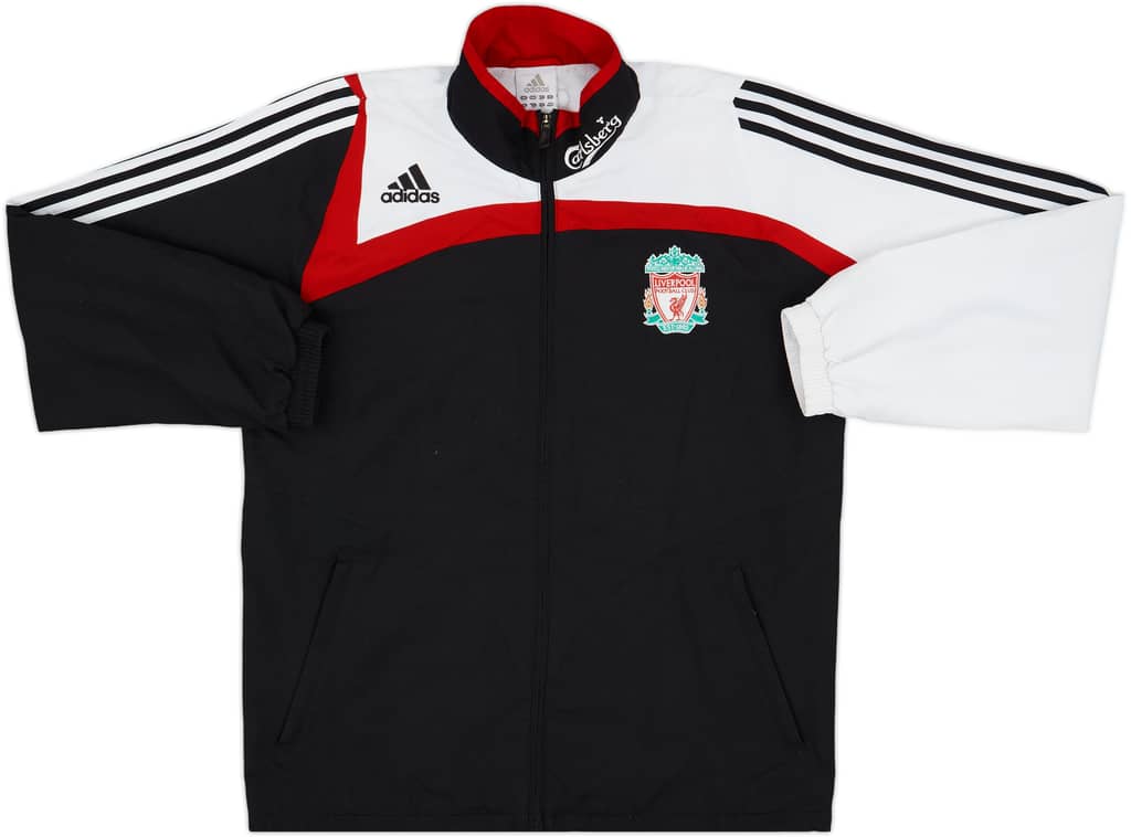 2007-08 Liverpool adidas Track Jacket - 8/10 - (L)