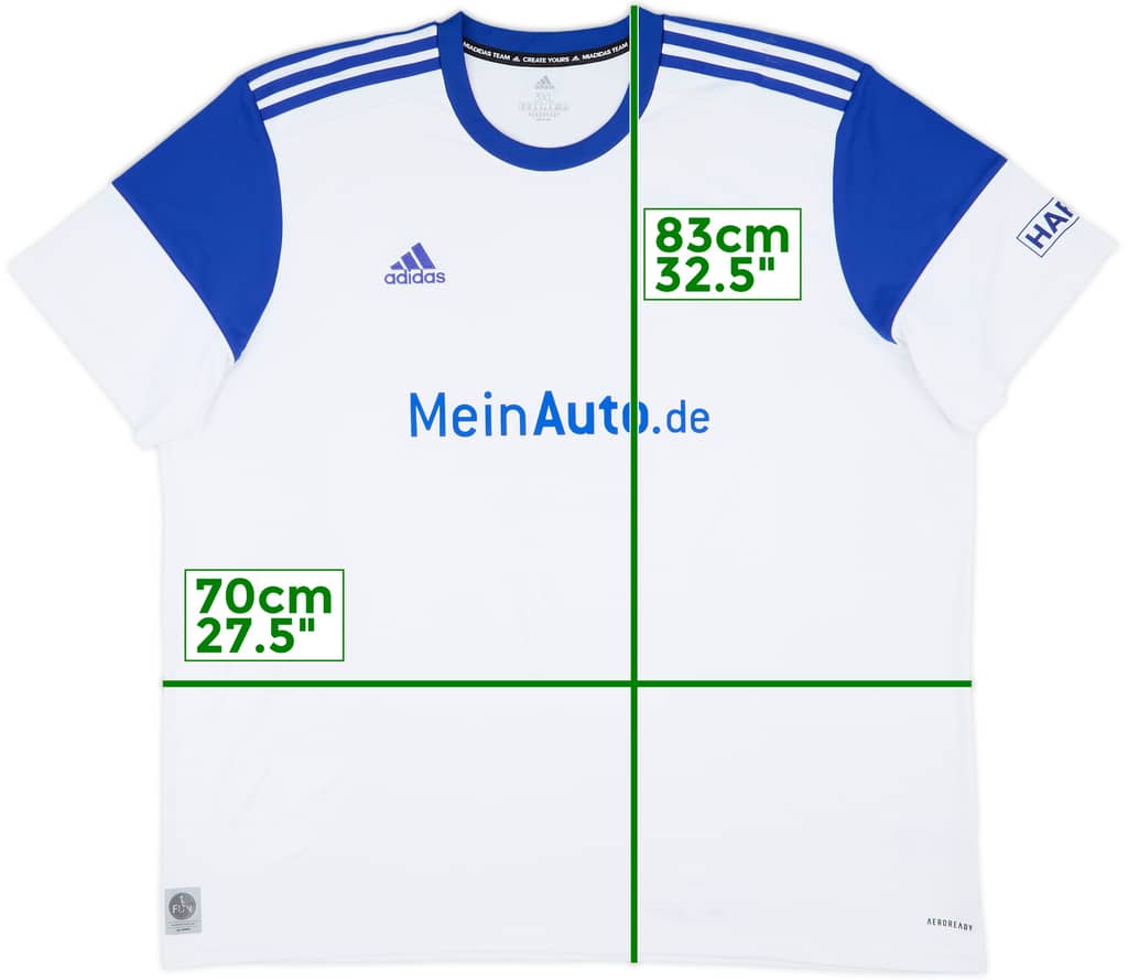 2022-23 Schalke Away Shirt - 7/10 - (3XL)