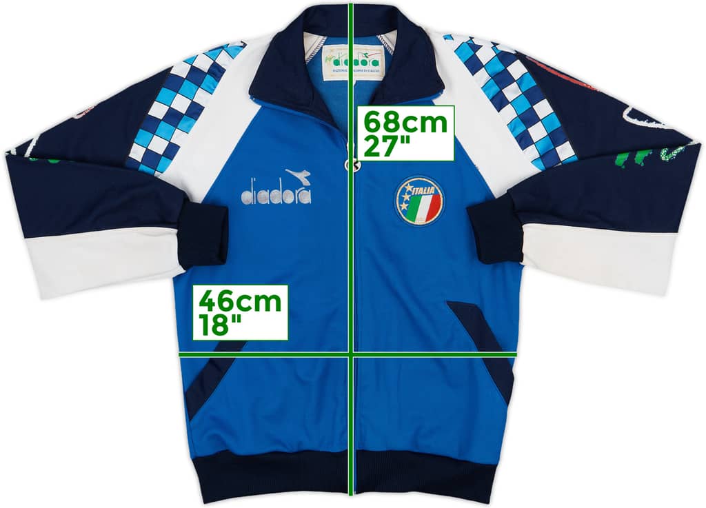 1990 Italy Diadora Track Jacket - 8/10 - (M)