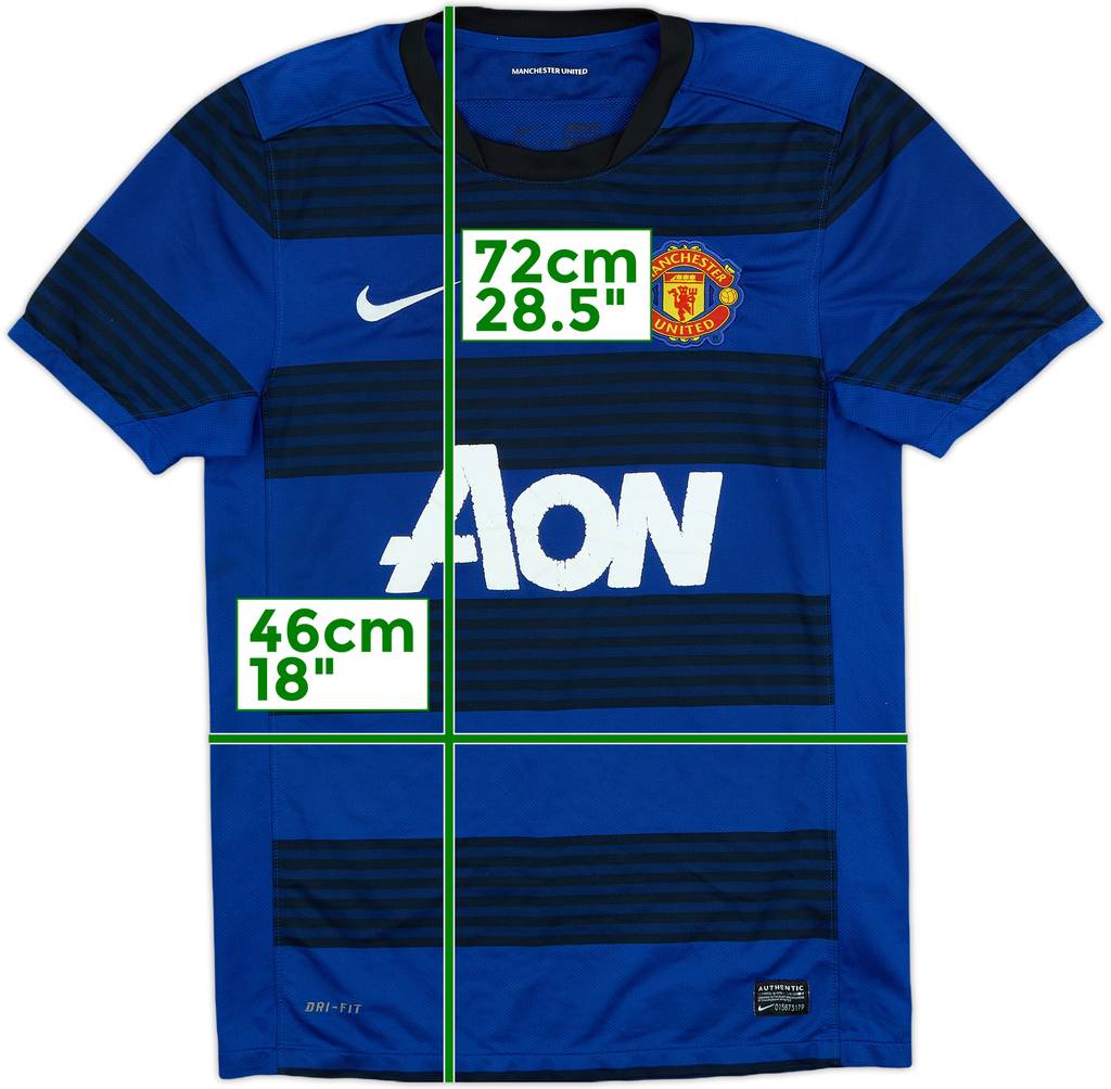 2011-13 Manchester United Away Shirt - 5/10 - (S)