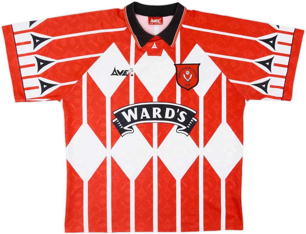 1995-96 Sheffield United Home Shirt - 5/10 - (L)