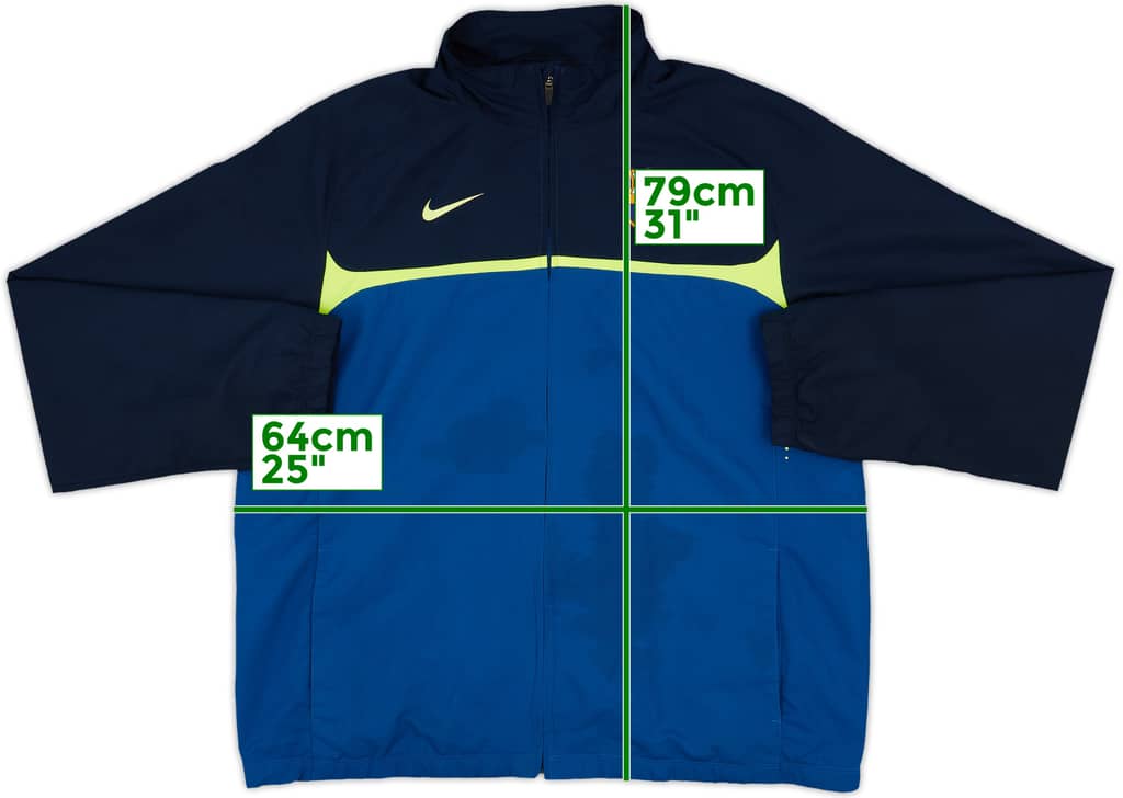 2010-11 Barcelona Nike Track Jacket - 5/10 - (XL)