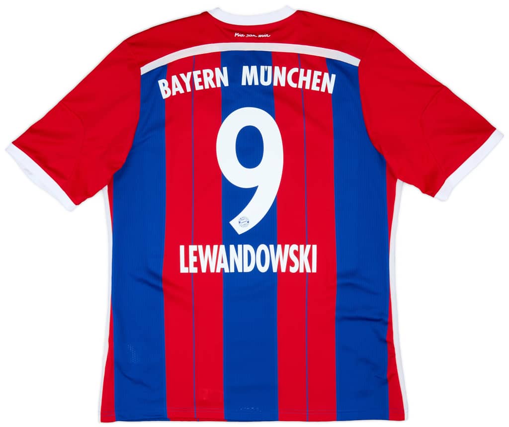 2014-15 Bayern Múnich Camiseta Local Lewandowski #9 - 6/10 - (S)