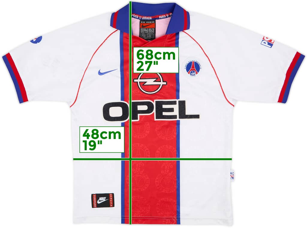 1996-97 Paris Saint-Germain Away Shirt - 7/10 - (S)