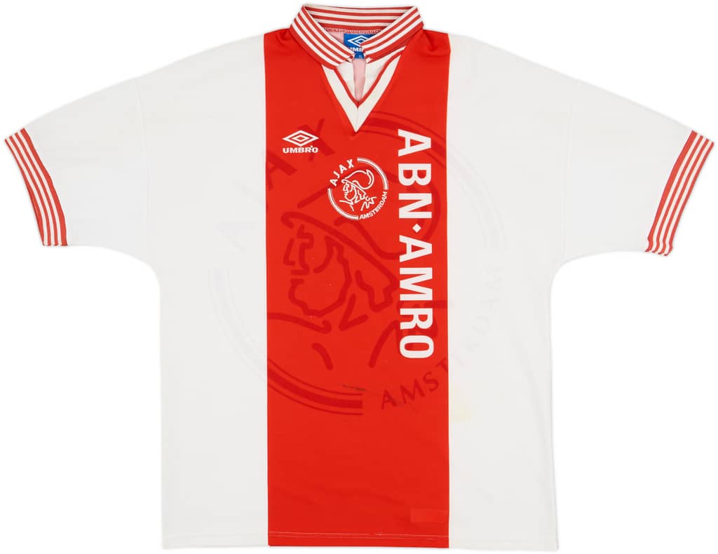 1995-96 Ajax Home Shirt - 5/10 - (XL)
