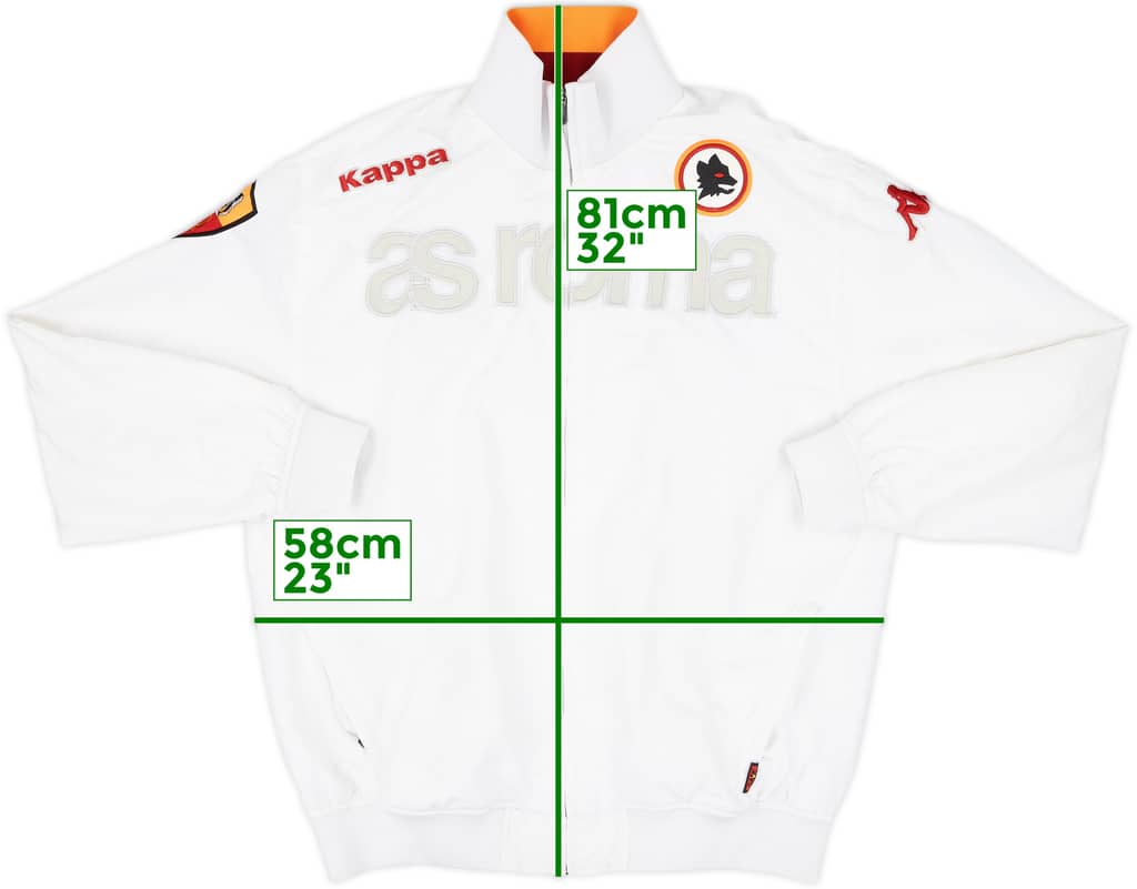 2009-10 Roma Kappa Track Jacket - 8/10 - (XS)