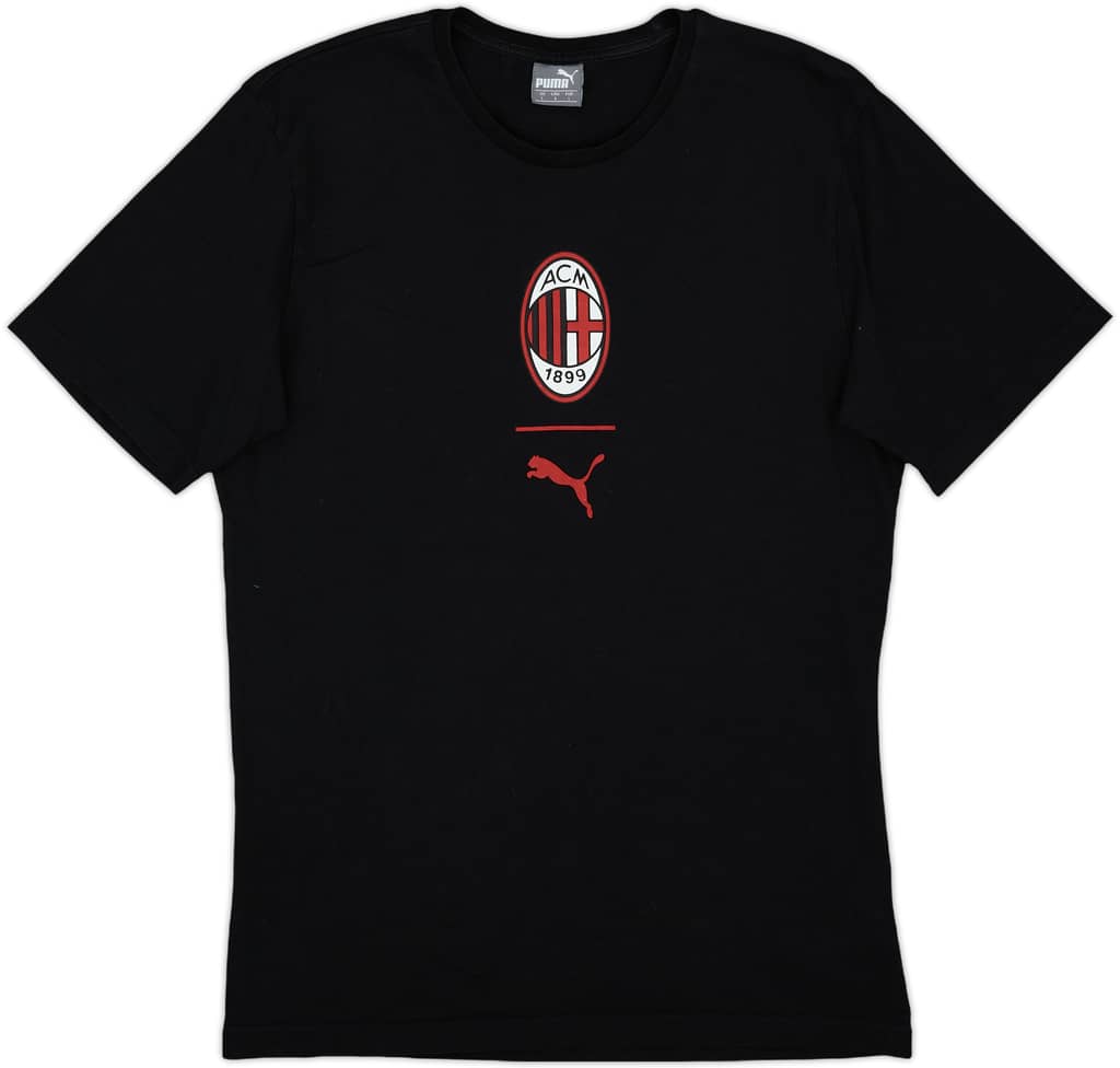 2018-19 AC Milan Puma Cotton Tee - 7/10 - (L)