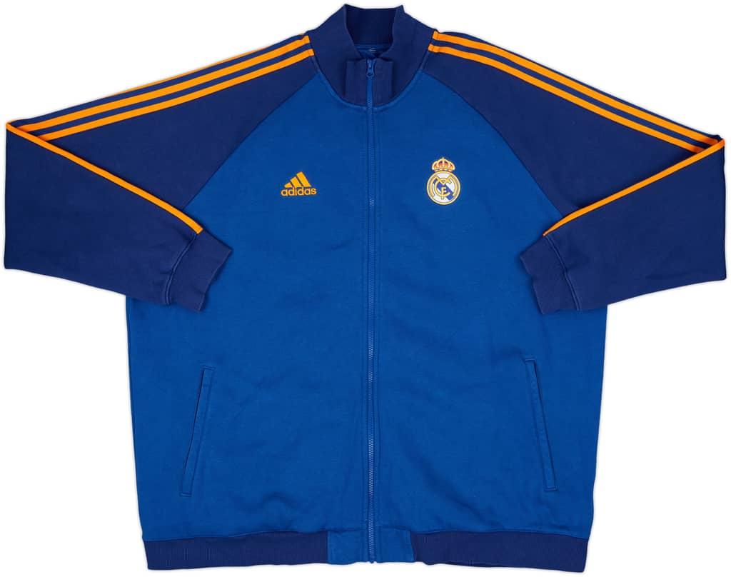 2021-22 Real Madrid adidas Track Jacket - 8/10 - (3XL)