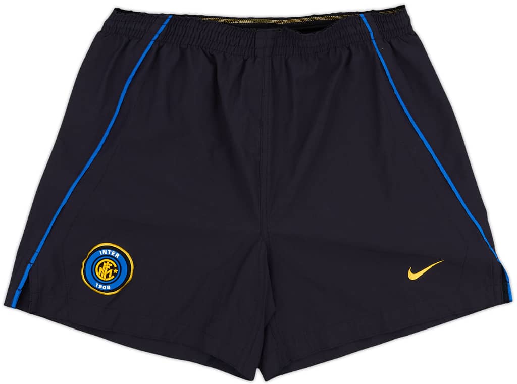 2000-01 Inter Milan Home Shorts - 8/10 - (M)