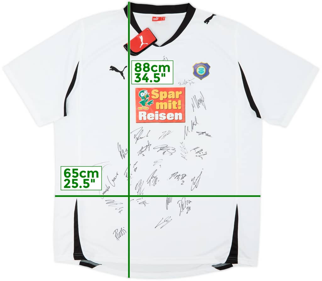 2011-12 Erzgebirge Aue Squad Signed Away Shirt (3XL)