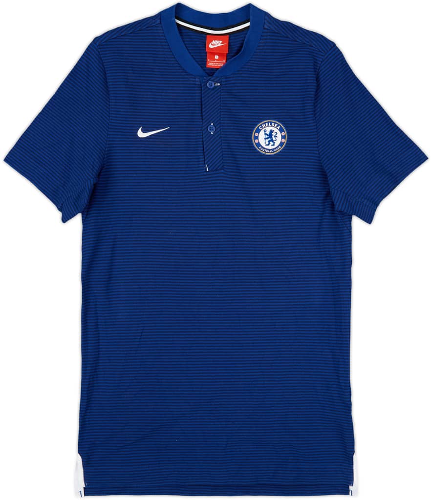 2017-18 Chelsea Nike Polo Shirt - 8/10 - (S)