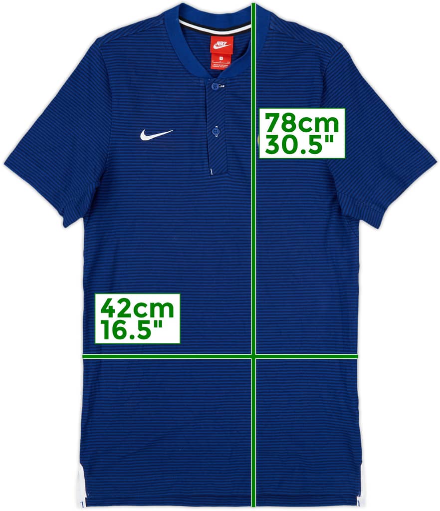 2017-18 Chelsea Nike Polo Shirt - 8/10 - (S)