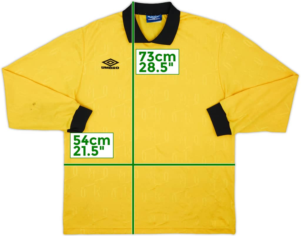 1990s Umbro Template L/S Shirt - 9/10 - (L)