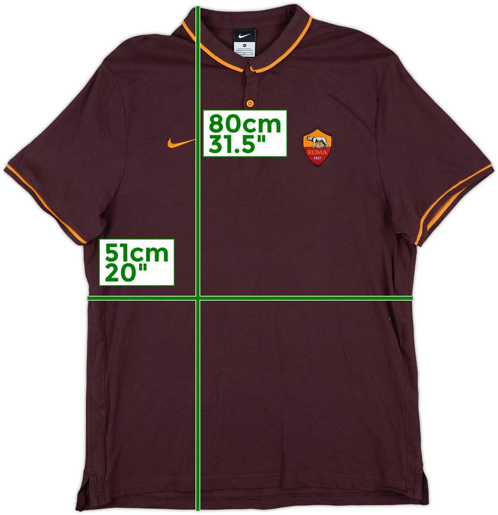 2015-16 Roma Nike Polo Shirt - 10/10 - (XL)