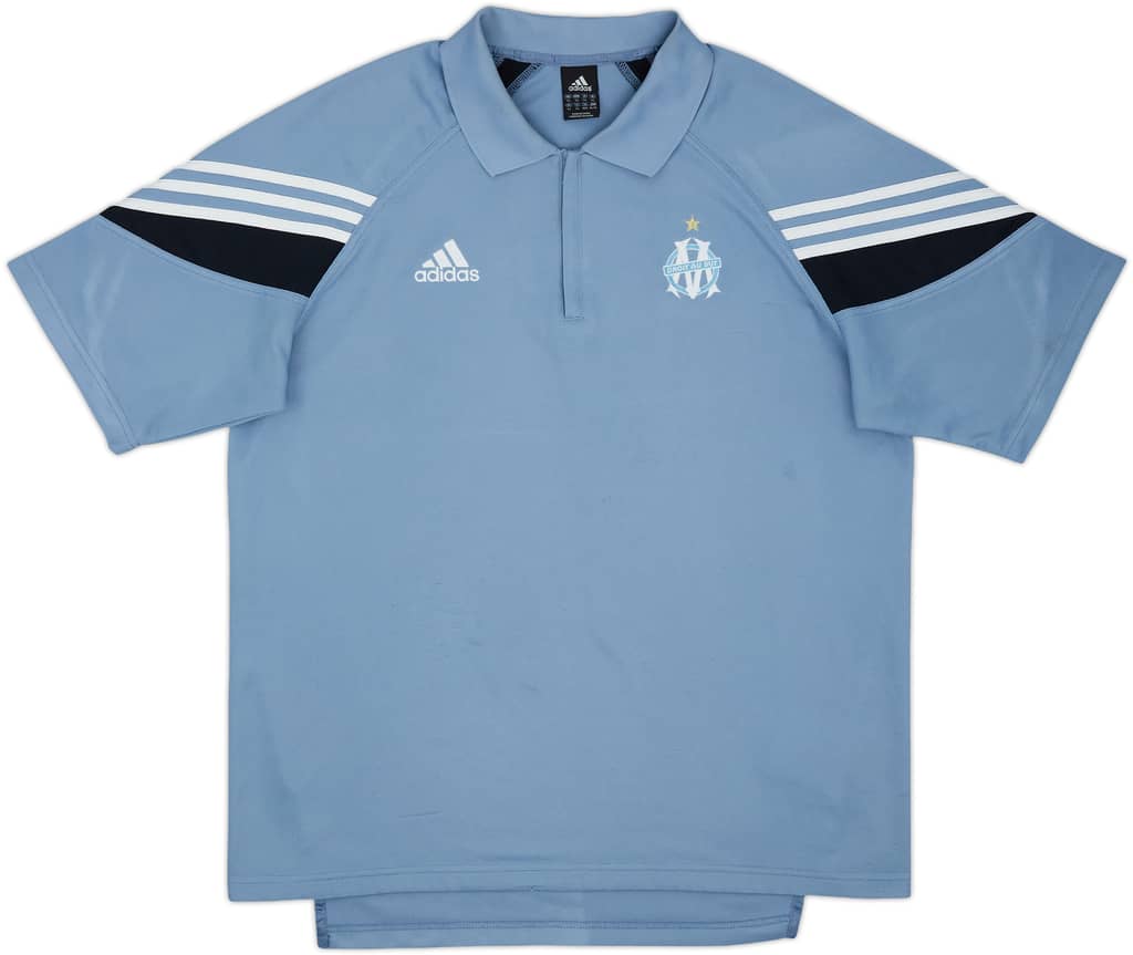 2003-04 Marseille adidas Polo Shirt - 8/10 - (XL)