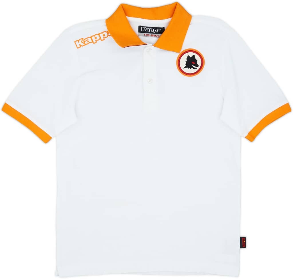 2009-10 Roma Kappa Polo Shirt - 6/10 - (XXL.Boys)