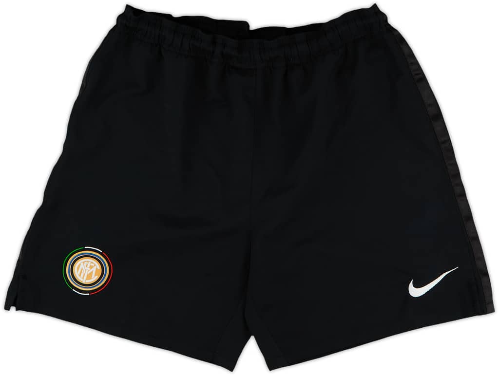 2009-10 Inter Milan Home Shorts - 9/10 - (S)