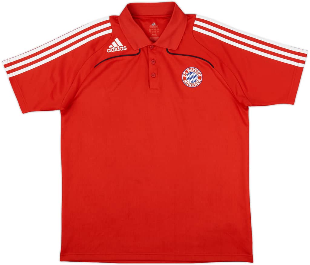 2008-09 Bayern Munich adidas Polo Shirt - 8/10 - (L/XL)
