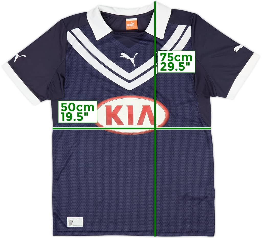 2012-13 Bordeaux Home Shirt - 6/10 - (L)